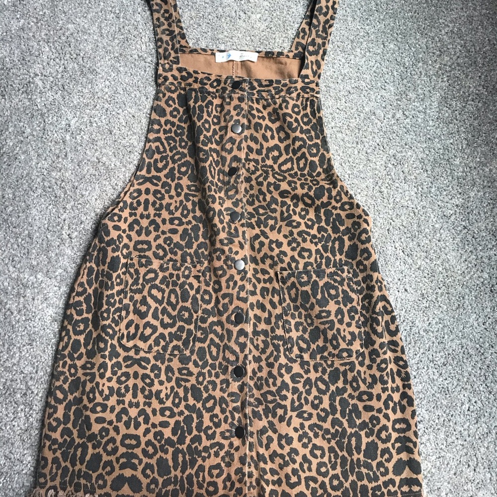 Cheetah print dress